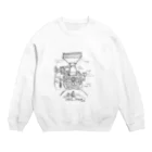 OKAGESAMAの見習い焙煎士//珈琲大好きさんへ Crew Neck Sweatshirt