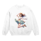 riopara0777のPOSITIVE GIRL Crew Neck Sweatshirt