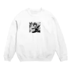 アミュペンの活気溢れる男の子 Crew Neck Sweatshirt