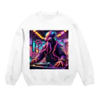 ちゃんろんのDJタコ Crew Neck Sweatshirt