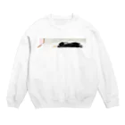 うさぎ石鹸の伸び伸びパトちゃん Crew Neck Sweatshirt