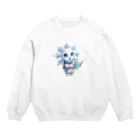 Kojironのゆきっ子 Crew Neck Sweatshirt