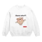 iroha_studioのくまのココ（Guess what?） Crew Neck Sweatshirt