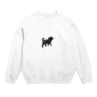 栄津のびっくりショコラちゃん Crew Neck Sweatshirt