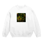 million-mindの大地の恵み Crew Neck Sweatshirt