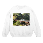 shige168の屋久島の路線バス Crew Neck Sweatshirt