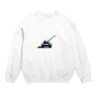 mochikun7の戦車イラスト02 Crew Neck Sweatshirt