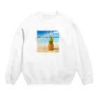 ぱいなっぷる王国のパイナップルシリーズ Crew Neck Sweatshirt