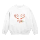 春風ジョウのひつじいさん Crew Neck Sweatshirt