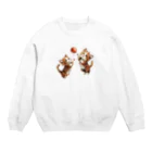 ronstr_のわちゃわちゃ子猫 Crew Neck Sweatshirt