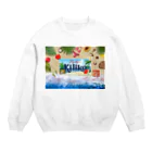 KILIKOStudiosの琉球切子 Crew Neck Sweatshirt