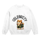 Celebrity Dogs〜セレブリティな犬たち〜のセレブリティ犬〜柴犬〜 Crew Neck Sweatshirt