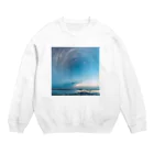 chan-takehaniの時間の渦 Crew Neck Sweatshirt