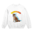 LLC Reality のSHIBAINU（ソラくん）おすわり Crew Neck Sweatshirt