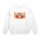 TKG3150の可愛い柴犬 Crew Neck Sweatshirt