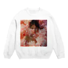 AQUAMETAVERSEのフェイスアート　Tomoe bb 2712 Crew Neck Sweatshirt