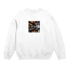 Mickショップのおしゃれなレストラン Crew Neck Sweatshirt