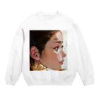 shiba9の美人 Crew Neck Sweatshirt