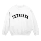 せたが屋さんの世田谷Tシャツ　ブラックロゴ(setagaya item) スウェット