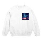 cocoraion1524の星空 Crew Neck Sweatshirt