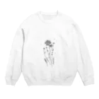 fujimiの草花 Crew Neck Sweatshirt