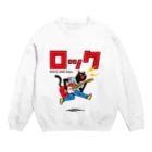 hiropo3のロケンロールねこ Crew Neck Sweatshirt