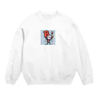 john_maの考えるB棒 Crew Neck Sweatshirt