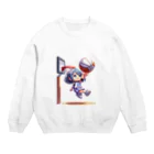 チェリモヤのガールズバスケット 05 Crew Neck Sweatshirt