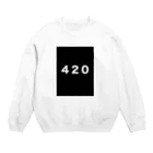 High!?の420/ Crew Neck Sweatshirt