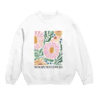 NatureDesignStoreのNO RAIN,NO FLOWER Crew Neck Sweatshirt