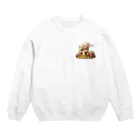 poti-collectionのoh！ポチ Crew Neck Sweatshirt