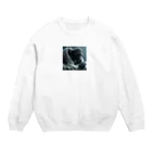 namidamakiのゴリラ起床 Crew Neck Sweatshirt