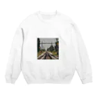 atoyuki_SHOPの鉄道レールデザイン Crew Neck Sweatshirt