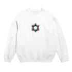 アミュペンのこの美しい「ベンゼン環」 Crew Neck Sweatshirt