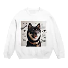 ANTARESの柴犬とありがとう Crew Neck Sweatshirt