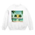 Paradise ExploreのPalmShade Oasis Crew Neck Sweatshirt