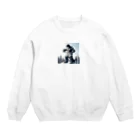 komi39のモンスターファッション　ゴジラ Crew Neck Sweatshirt