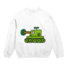 キャレンダーのピースくん Crew Neck Sweatshirt