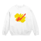 まごわやさしいのオムライスの概念 Crew Neck Sweatshirt