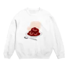 すみshopの謎のにく Crew Neck Sweatshirt