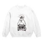 まーもっと部屋のマーモット親方 Crew Neck Sweatshirt