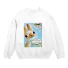 パラノイアの月の旅人 Crew Neck Sweatshirt