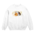 でみるんるん♪のおやすみばぁむすぴかたん Crew Neck Sweatshirt