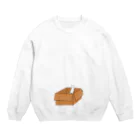 しろながすとさくらの〈片面〉Do you remember ? フォント白 Crew Neck Sweatshirt