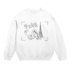 ONPu.ARTのチェキ！！ Crew Neck Sweatshirt