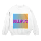 UnderpopSのUnderpopS　ロゴ　グラデパターン スウェット