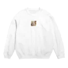 nosutarujiaの獣耳少女a Crew Neck Sweatshirt