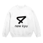 new kyuのnew kyu ロゴ Crew Neck Sweatshirt