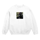 sunday_sataurday_freedayの短気なゴリラ Crew Neck Sweatshirt