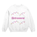 かわいい めとろん٩(๑❛ᴗ❛๑)۶   の【メトロノーム♪】かわいいの みっけ💕 Crew Neck Sweatshirt